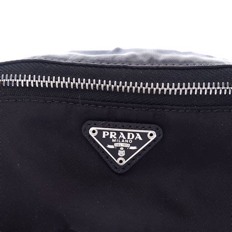 prada pouches|Prada nylon wrist pouch.